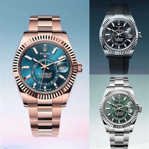 rolex sky dweller models